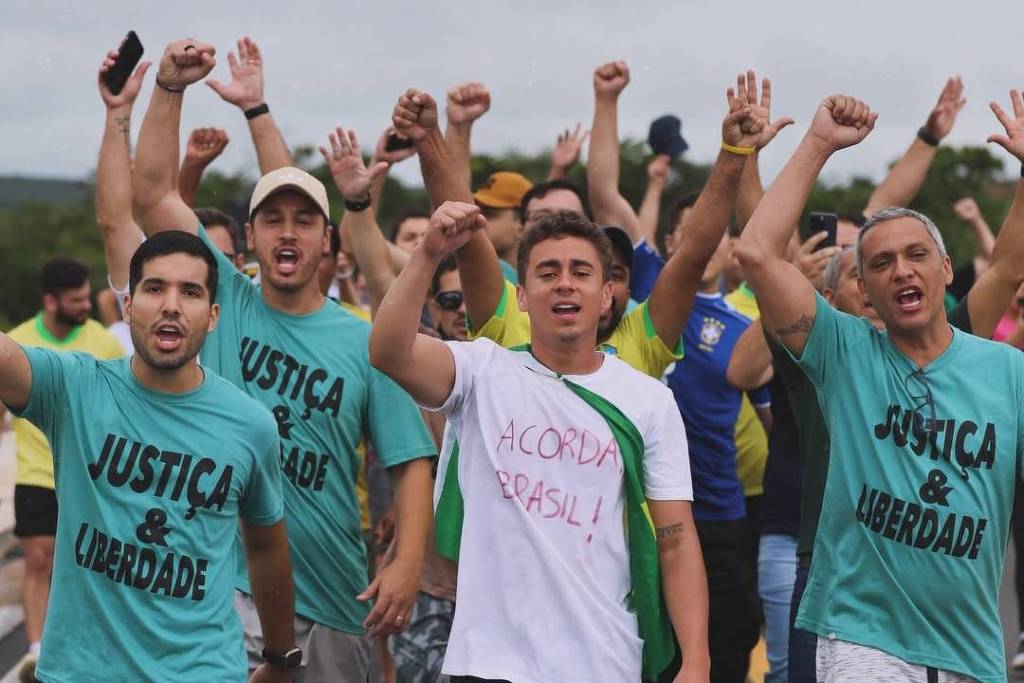 Nikolas Ferreira: deputado mobiliza apoiadores em caminhada pela liberdade até Brasília
