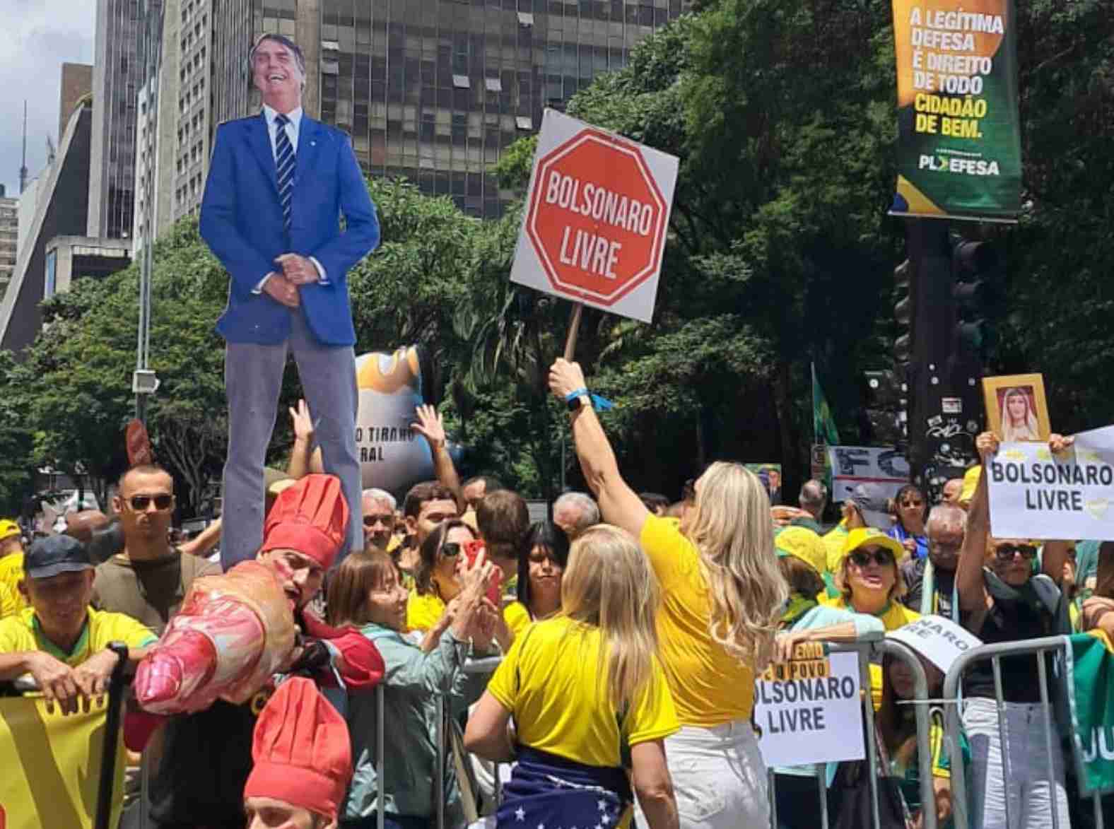 Acorda Brasil: ato na Paulista reúne apoiadores contra governo e STF