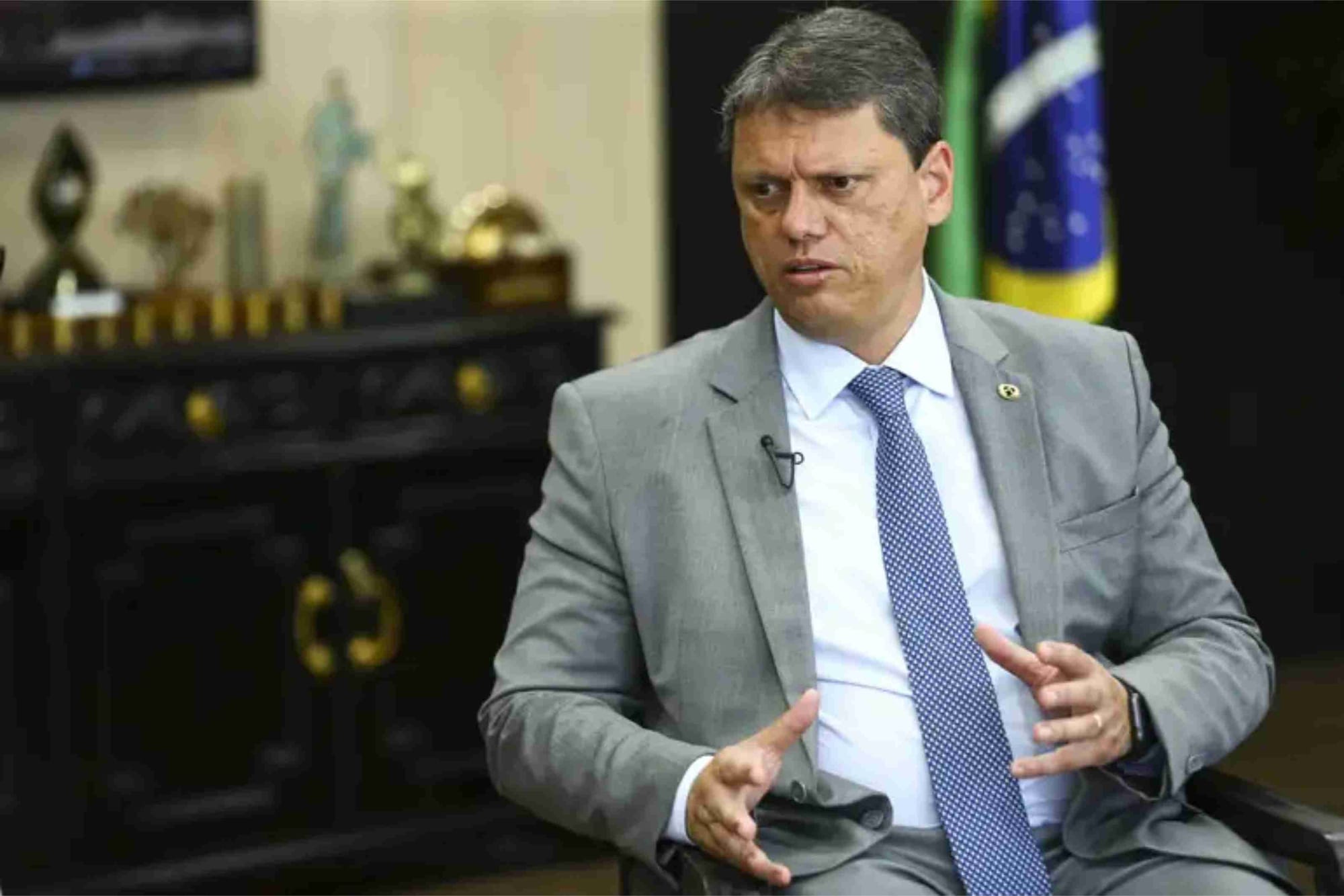 Tarcísio convoca apoiadores para intensificar mobilização visando as eleições de 2026