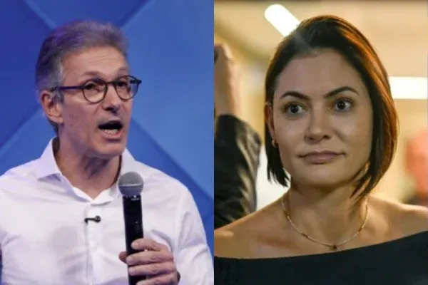Michelle Bolsonaro descarta ser vice de Romeu Zema e reafirma apoio ao PL