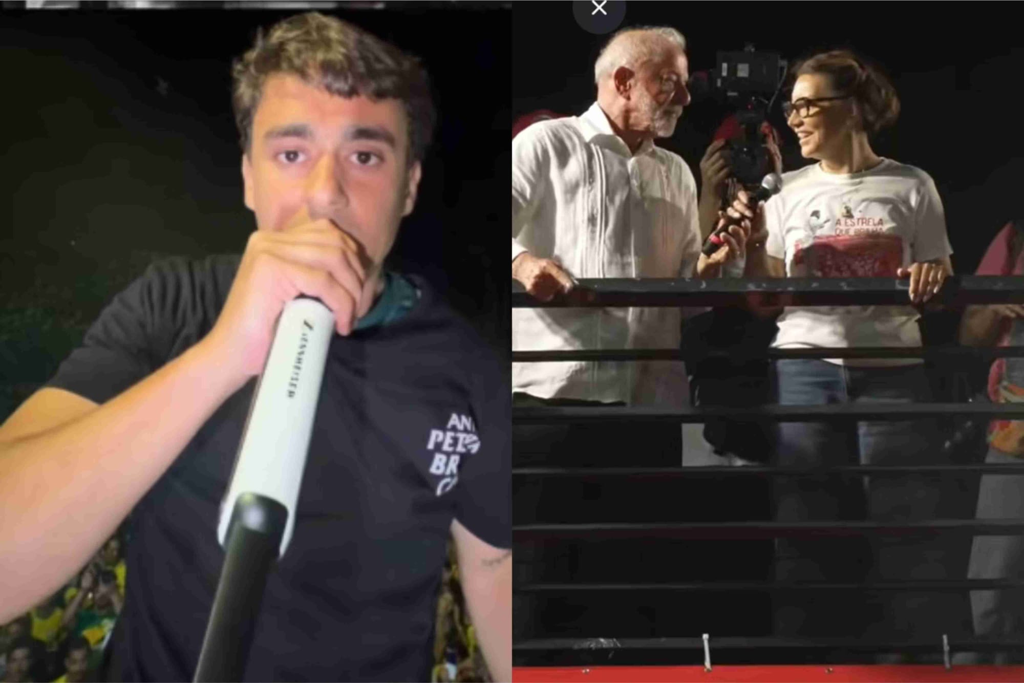 Nikolas rebate Lula e Janja após ser chamado de “canalha” e “piá de bosta”