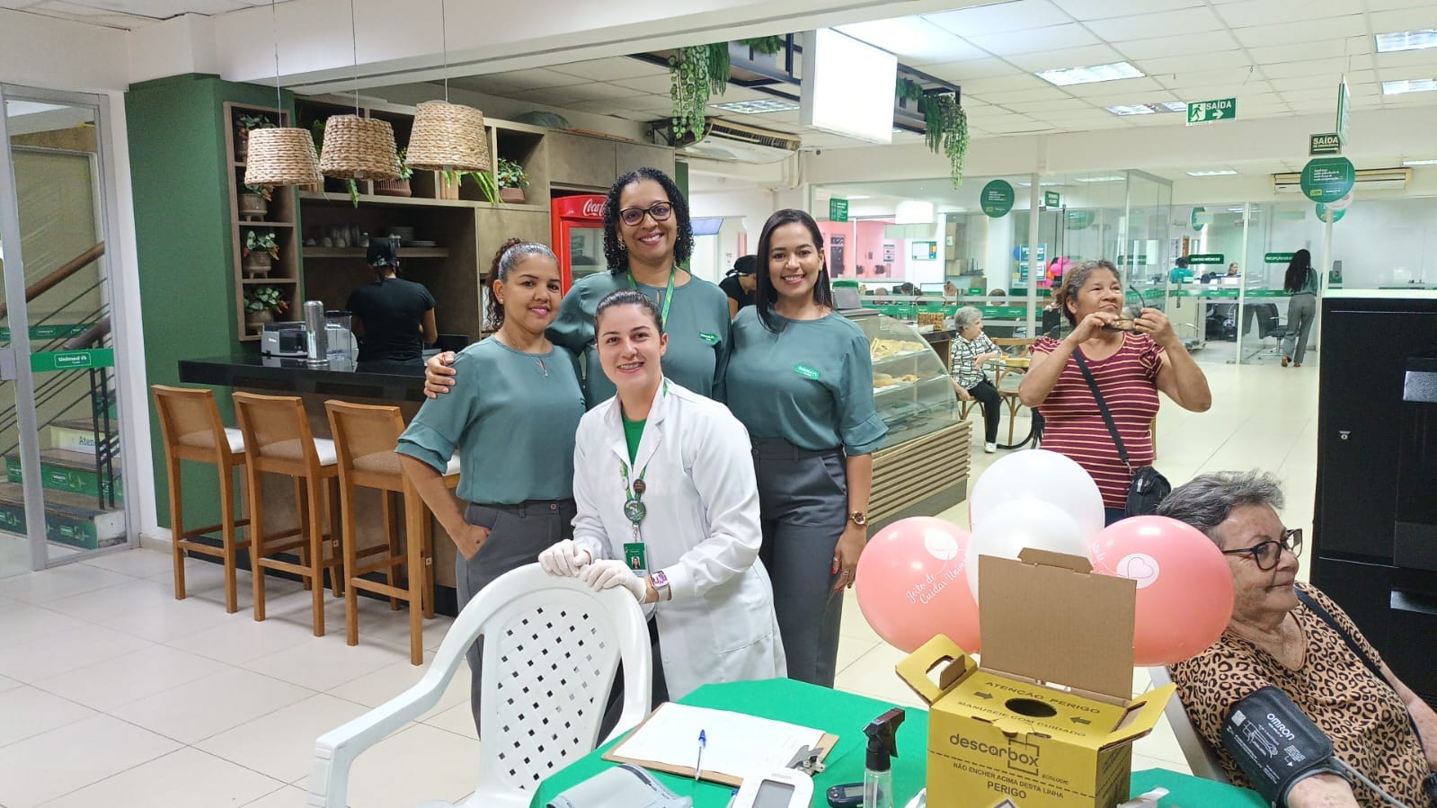 ACOLHIMENTO: Dia do Cliente é marcado por saúde, prevenção e cuidado na Unimed Cuiabá