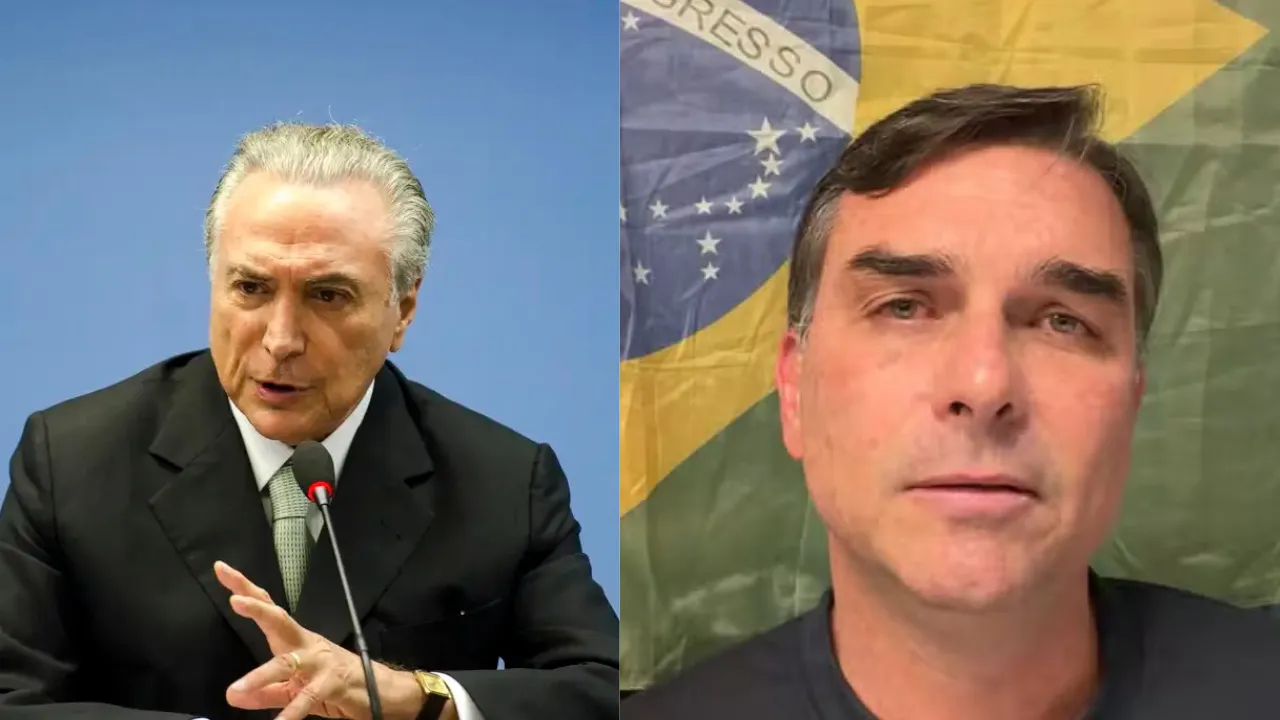 Temer declara apoio a Flávio no segundo turno: “Reconexão é Flávio”