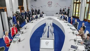 Lula volta a defender regulação das plataformas digitais durante reunião do G7