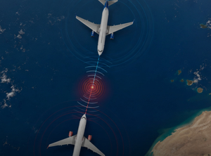 Sistema de segurança evita possível colisão entre aviões sobre o Oceano Atlântico