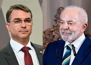 Flávio Bolsonaro encosta em Lula e disputa entra em empate técnico, aponta pesquisa