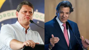 Pesquisa aponta Tarcísio à frente e com chance de vitória no primeiro turno em São Paulo