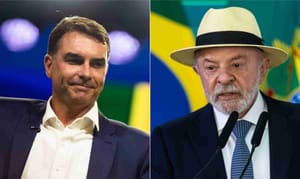 Flávio Bolsonaro marca 46% contra 44% de Lula em cenário de segundo turno