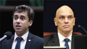 Nikolas questiona atuação do STF antes de sessão sobre possível investigação de Moraes